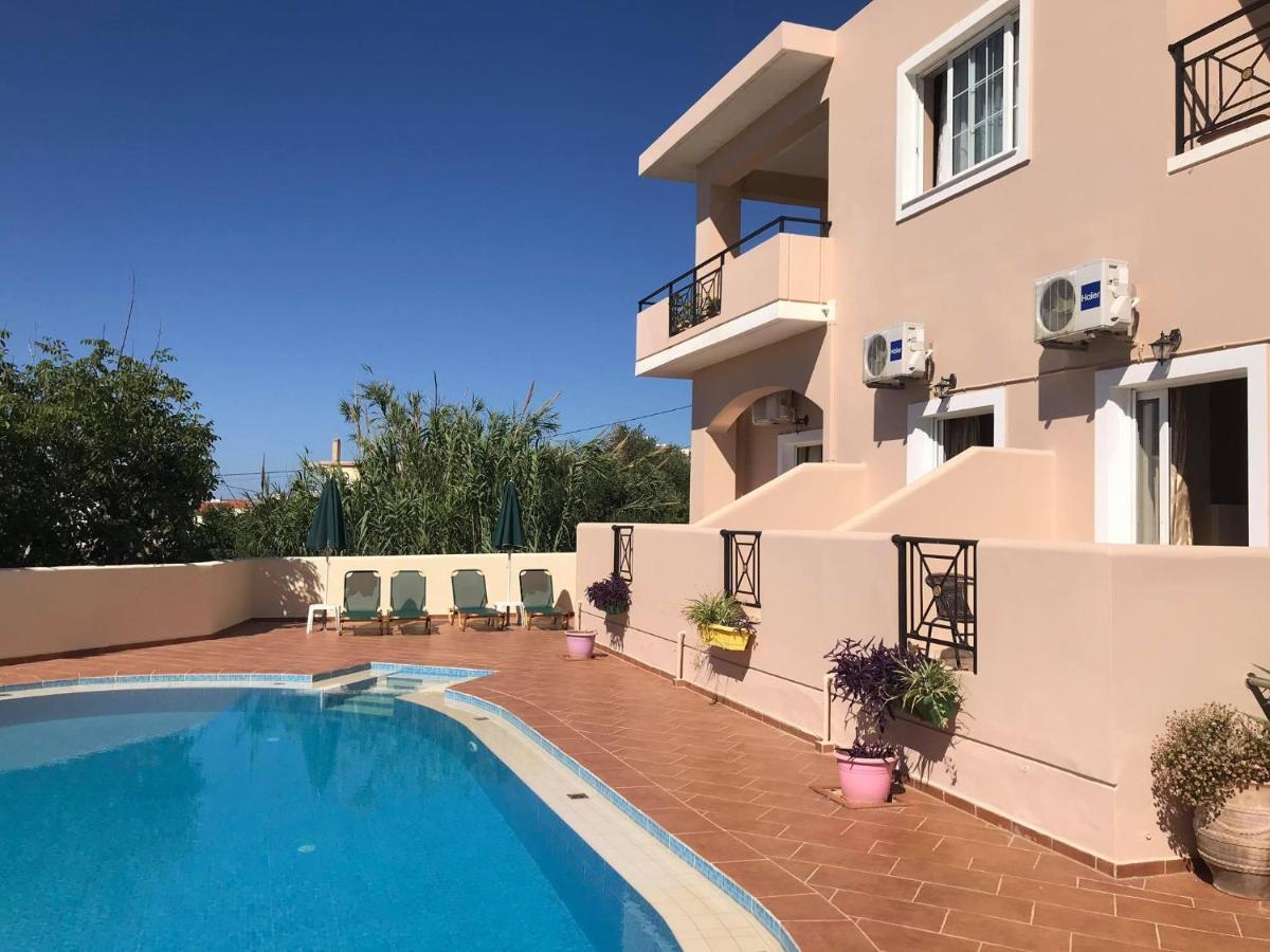 Kydoni Apartments And Studios Agia Marina  Bagian luar foto